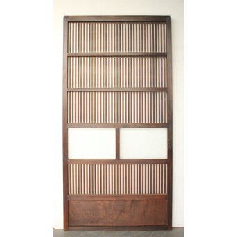 釘無 ダイアガラス格子戸　L1196 ウラ