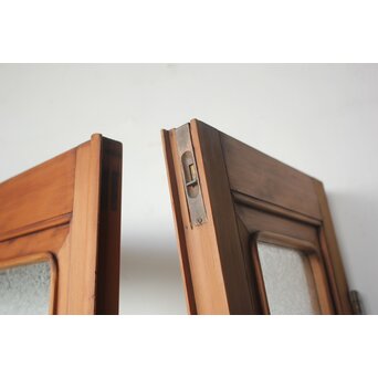 にかわガラス 親子ドア 2枚1組　GD0342 