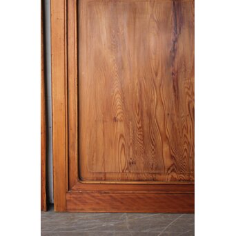 にかわガラス 親子ドア 2枚1組　GD0342 