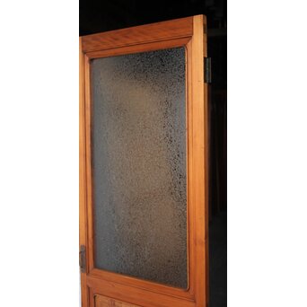 にかわガラス 親子ドア 2枚1組　GD0342 