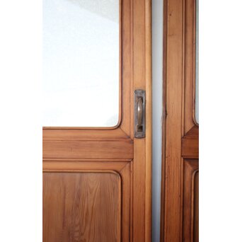 にかわガラス 親子ドア 2枚1組　GD0342 