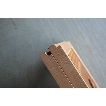 鶴松 書院欄間 5枚1組　R0536 