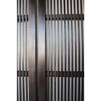 民芸 ダイアガラス格子戸 4枚1組　L1198 