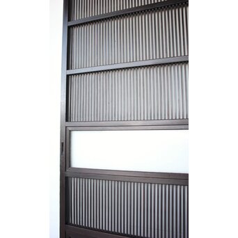 民芸 ダイアガラス格子戸 4枚1組　L1198 