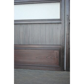 民芸 ダイアガラス格子戸 4枚1組　L1198 