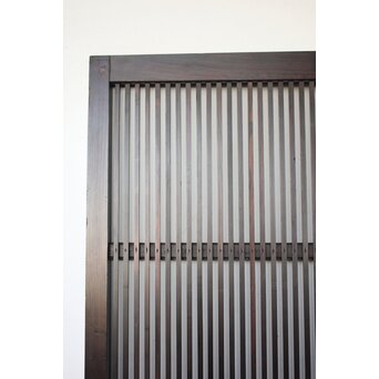 民芸 ダイアガラス格子戸 4枚1組　L1198 