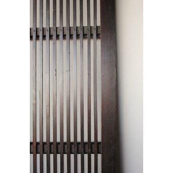 民芸 ダイアガラス格子戸 4枚1組　L1198 