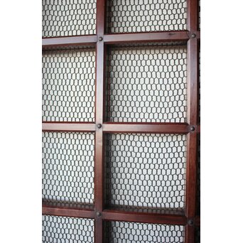 金網升格子蔵戸　W0237 