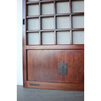 金網升格子蔵戸　W0237 