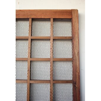 金網升格子蔵戸　W0237 