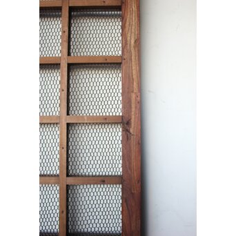 金網升格子蔵戸　W0237 