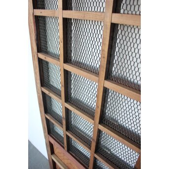 金網升格子蔵戸　W0237 