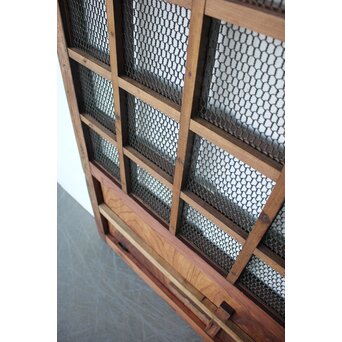 金網升格子蔵戸　W0237 