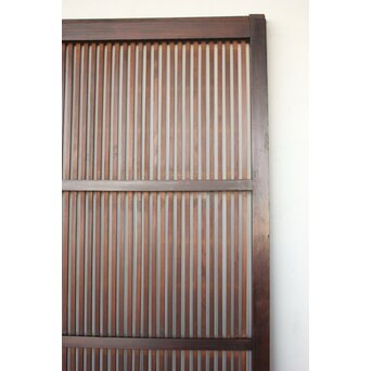 民芸 ダイアガラス格子戸 3枚1組　L1201 