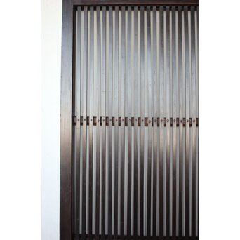 民芸 ダイアガラス格子戸 3枚1組　L1201 