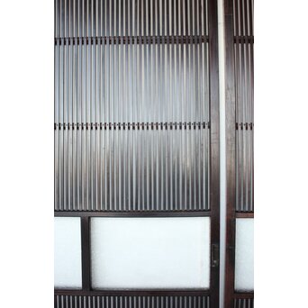 民芸 ダイアガラス格子戸 3枚1組　L1201 