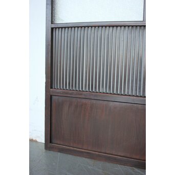 民芸 ダイアガラス格子戸 3枚1組　L1201 