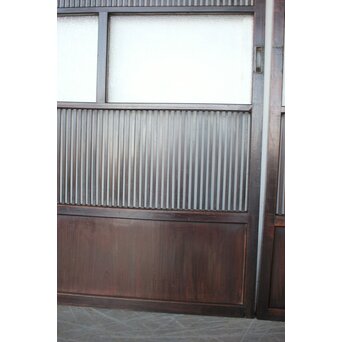 民芸 ダイアガラス格子戸 3枚1組　L1201 