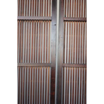 民芸 ダイアガラス格子戸 3枚1組　L1201 