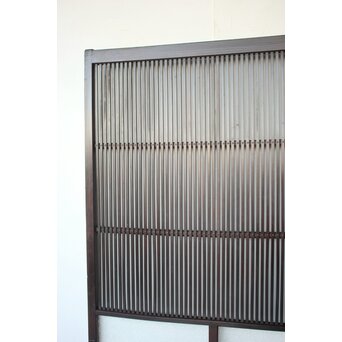 民芸 ダイアガラス格子戸 3枚1組　L1201 