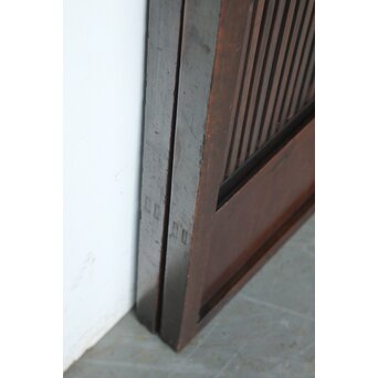 民芸 ダイアガラス格子戸 3枚1組　L1201 