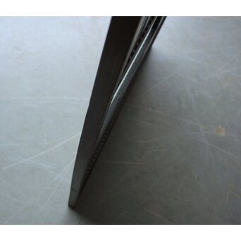 民芸 ダイアガラス格子戸 3枚1組　L1201 Aには特に大きな反りが見られます