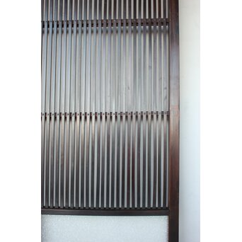 民芸 ダイアガラス格子戸 3枚1組　L1201 