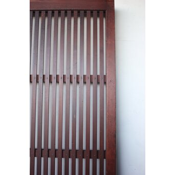 紅平格子戸 2枚1組　L1203 