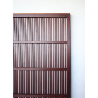 紅平格子戸 2枚1組　L1203 