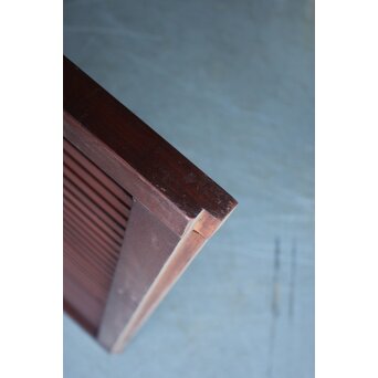 紅平格子戸 2枚1組　L1203 