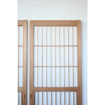 細身 雪見障子戸 4枚1組　F298 