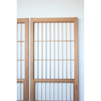 細身 雪見障子戸 4枚1組　F298 