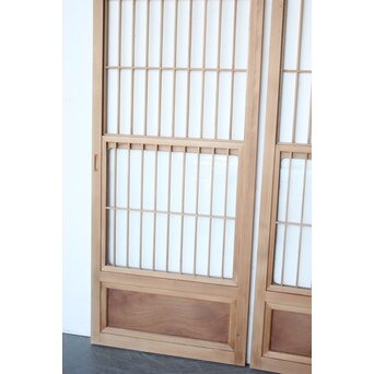 細身 雪見障子戸 4枚1組　F298 
