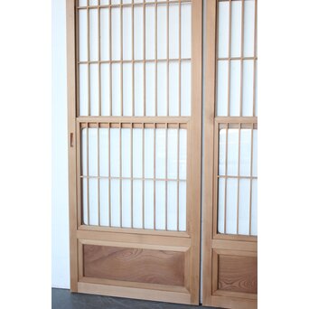 細身 雪見障子戸 4枚1組　F298 