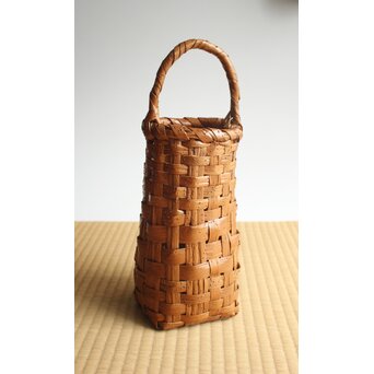 山本竹龍齋 蓮 花籠　U403