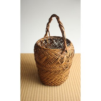 竹斎 竹籠　U404 