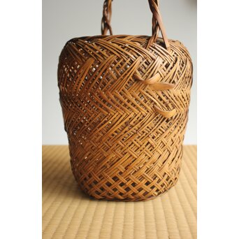 竹斎 竹籠　U404 