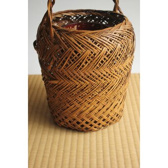 竹斎 竹籠　U404 