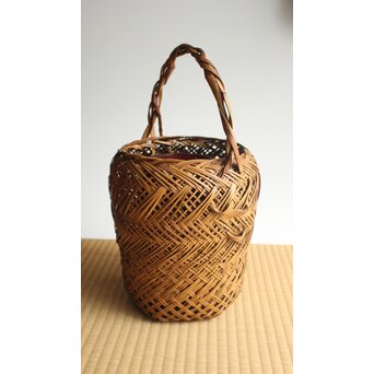 竹斎 竹籠　U404 