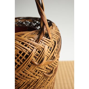 竹斎 竹籠　U404 