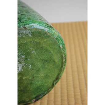 岩波其残作か 時雨火鉢 楽焼　P632 