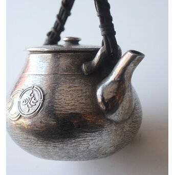 萬古か 錫包急須　M482 