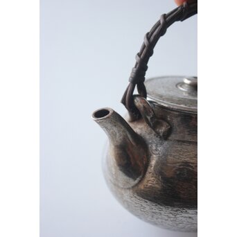 萬古か 錫包急須　M482 