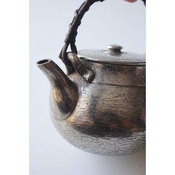 萬古か 錫包急須　M482 