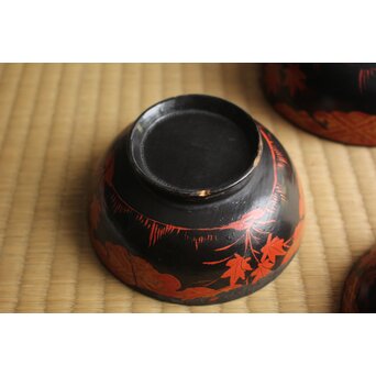 秀衡椀 3重1組　Q401 