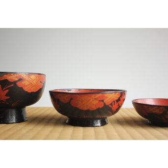 秀衡椀 3重1組　Q401 