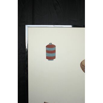 福田貂太郎 茶具 紙本屏風　Z803 