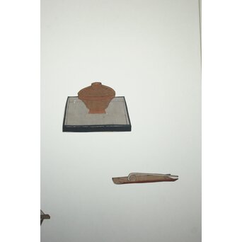 福田貂太郎 茶具 紙本屏風　Z803 