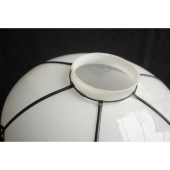 銅巻装飾 オーバル型照明　A547 