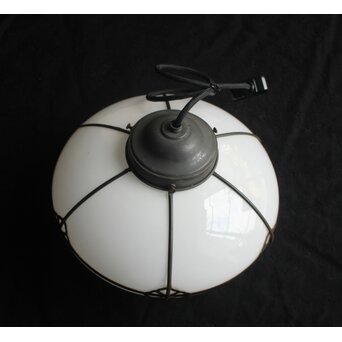 銅巻装飾 オーバル型照明　A547 